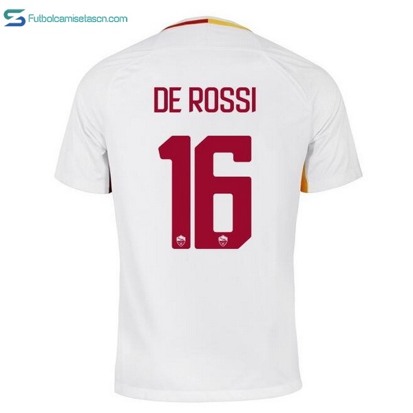 Camiseta AS Roma 2ª De Rossi 2017/18